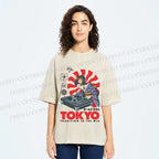Unisex Tradition In The Mix Printed Washed Tee