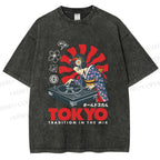 Unisex Tradition In The Mix Printed Washed Tee