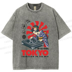 Unisex Tradition In The Mix Printed Washed Tee