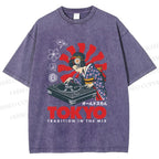 Unisex Tradition In The Mix Printed Washed Tee