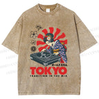 Unisex Tradition In The Mix Printed Washed Tee