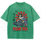 Unisex Tradition In The Mix Printed Washed Tee