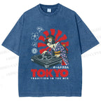 Unisex Tradition In The Mix Printed Washed Tee