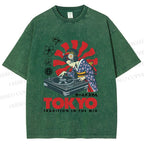 Unisex Tradition In The Mix Printed Washed Tee