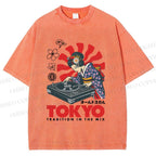 Unisex Tradition In The Mix Printed Washed Tee