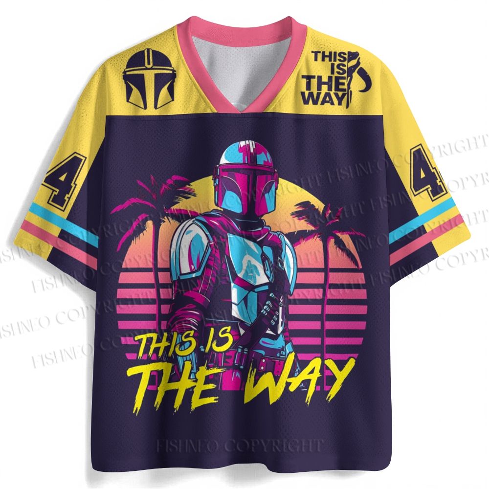 Star Wars Mandalorian Jersey Shirts