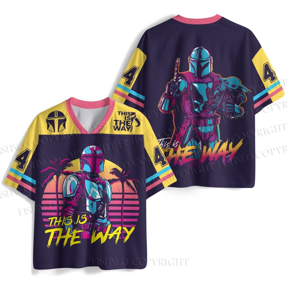 Star Wars Mandalorian Jersey Shirts