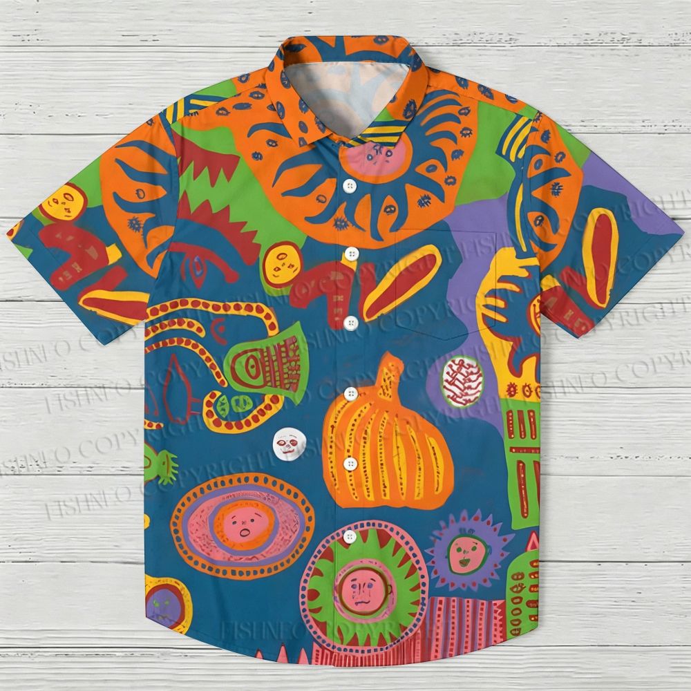 Yayoi Kusama I Who Have Arrived in Heaven Hawaiian Shirt