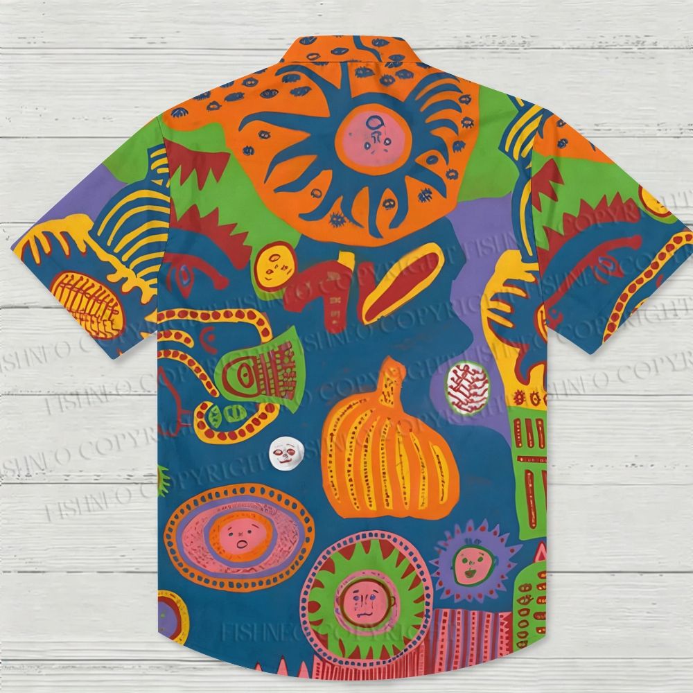 Yayoi Kusama I Who Have Arrived in Heaven Hawaiian Shirt