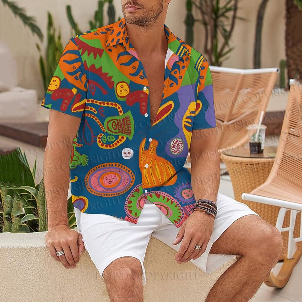 Yayoi Kusama I Who Have Arrived in Heaven Hawaiian Shirt