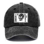 A Warning Of Death Washed Cap