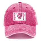 A Warning Of Death Washed Cap