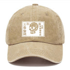 A Warning Of Death Washed Cap