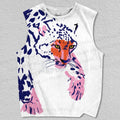 Unisex Walking Panther Printed Tank Top