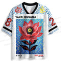 Yayoi Kusama Red Rose Jersey Shirts