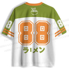 Japanese Frog Having Ramen Jersey Shirts