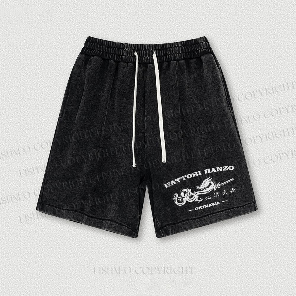 Hattori Hanzo Washed Vintage Shorts