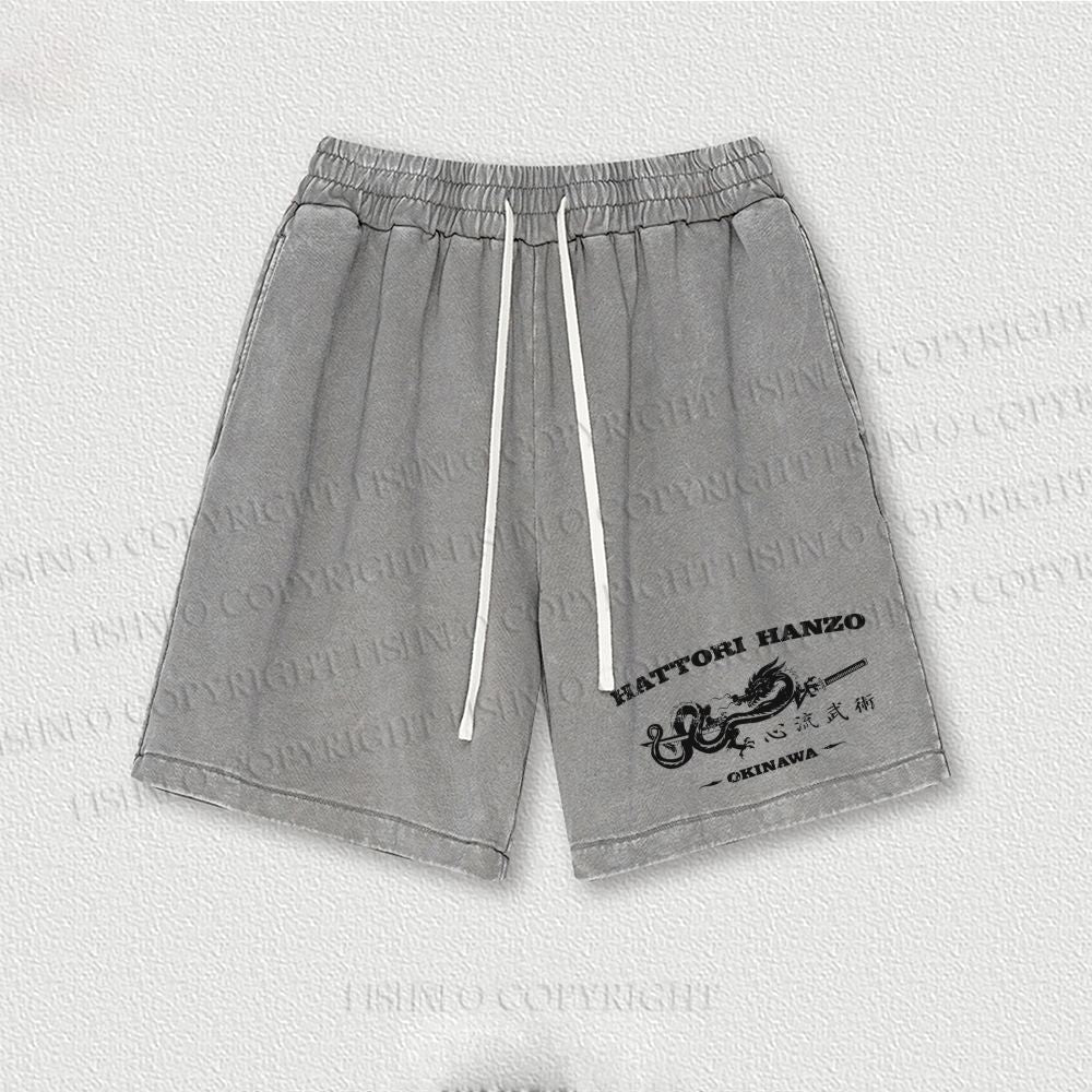 Hattori Hanzo Washed Vintage Shorts