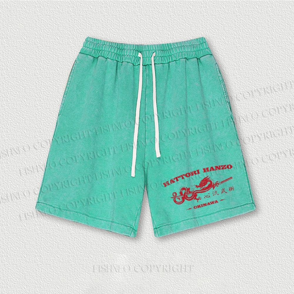 Hattori Hanzo Washed Vintage Shorts