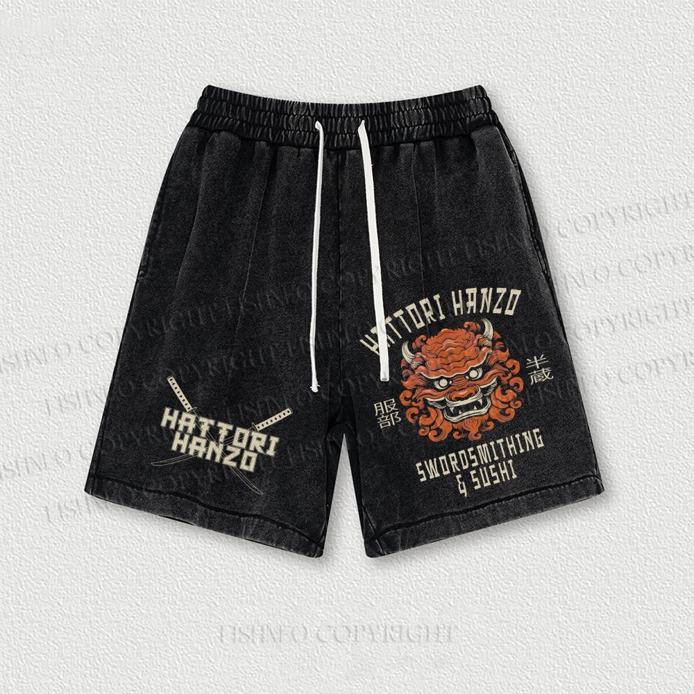 Hattori Hanzo Washed Vintage Shorts