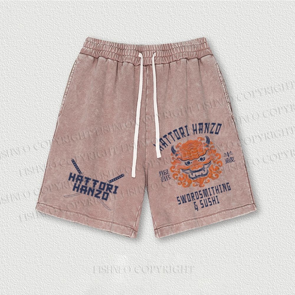 Hattori Hanzo Washed Vintage Shorts