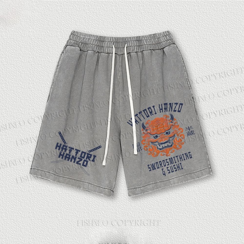 Hattori Hanzo Washed Vintage Shorts