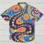 Polka Dot Giant Snake Hawaiian Shirt