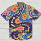Polka Dot Giant Snake Hawaiian Shirt