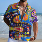 Polka Dot Giant Snake Hawaiian Shirt
