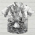 Terrifying Giant Octopus Hawaiian Shirt