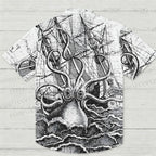 Terrifying Giant Octopus Hawaiian Shirt