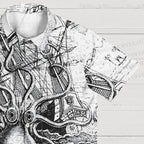Terrifying Giant Octopus Hawaiian Shirt