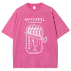 Mackerel In Tomato Sauce Washed T-Shirt