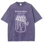 Mackerel In Tomato Sauce Washed T-Shirt