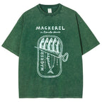 Mackerel In Tomato Sauce Washed T-Shirt