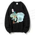 Unisex Squidward Tentacles Loser Printed Sweatshirt