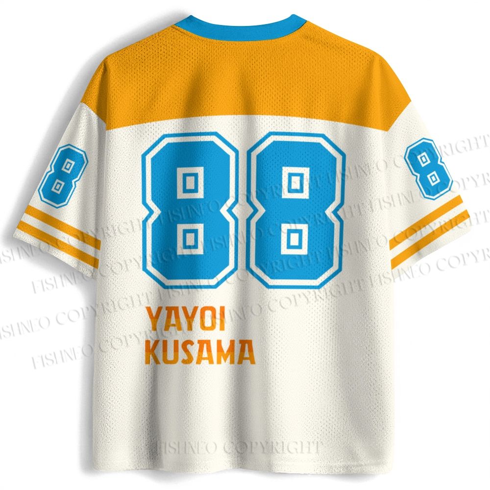 Japanese Yayoi Kusama Cat Jersey Shirts