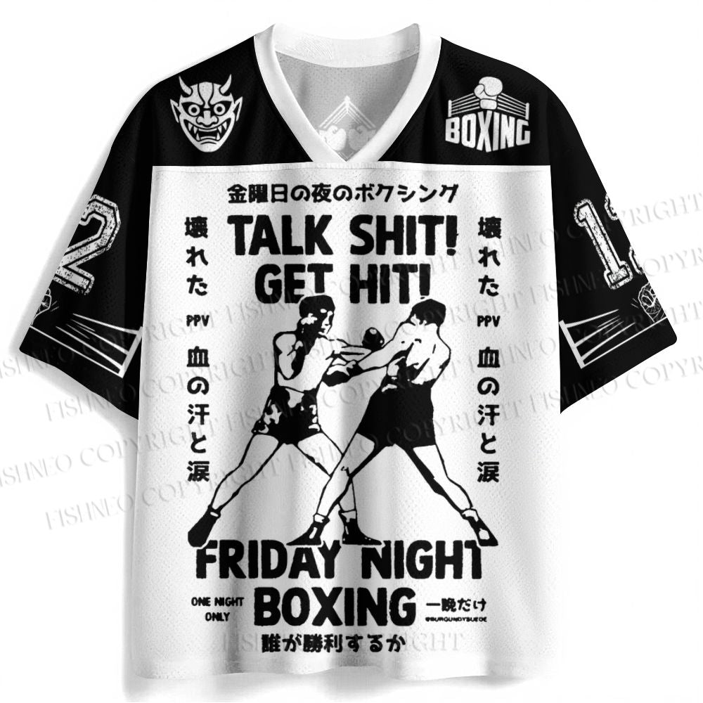 Boxing Match Poster Jersey Shirts