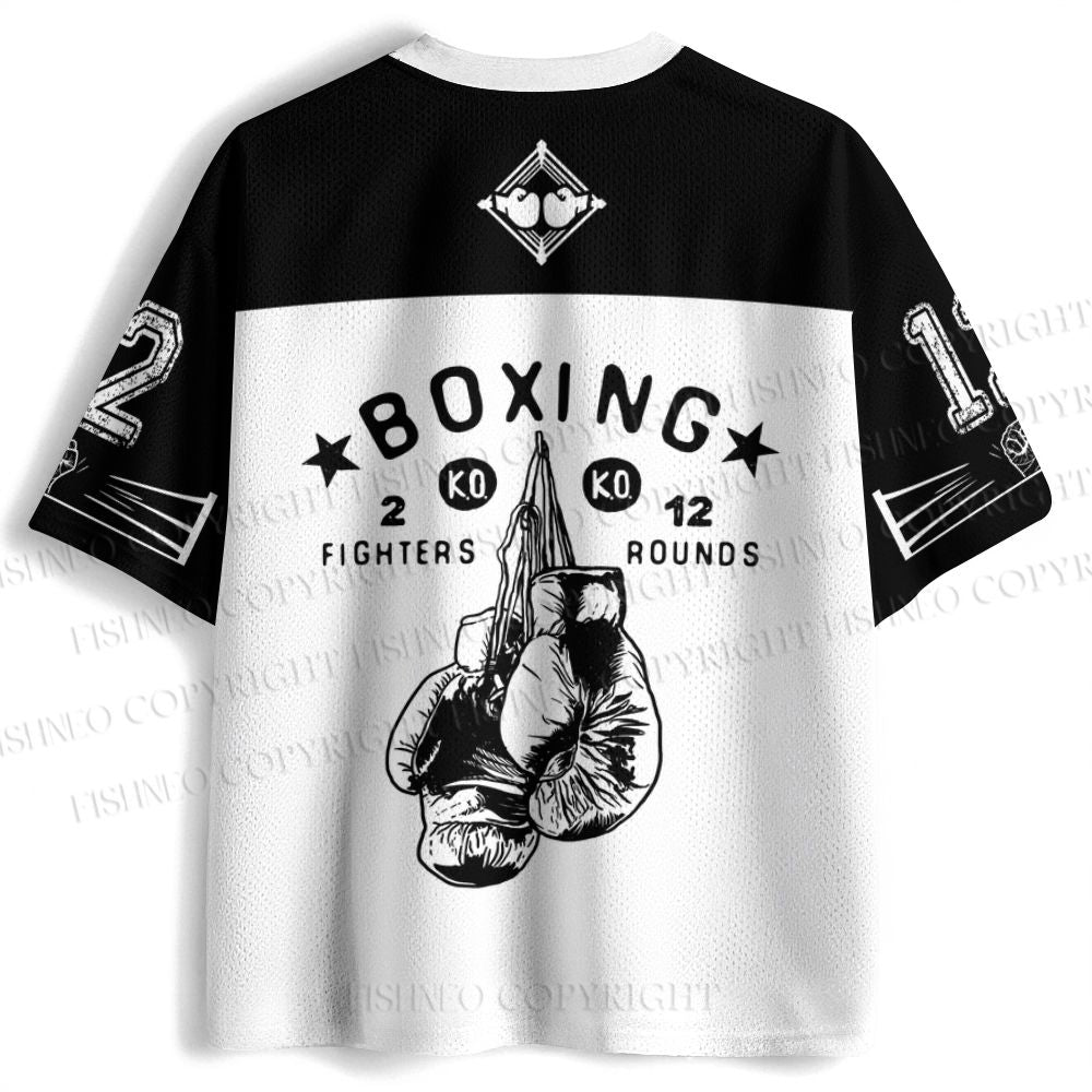 Boxing Match Poster Jersey Shirts