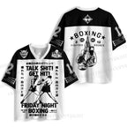 Boxing Match Poster Jersey Shirts