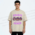 Unisex Gamer Girls Printed Washed Tee