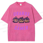 Unisex Gamer Girls Printed Washed Tee