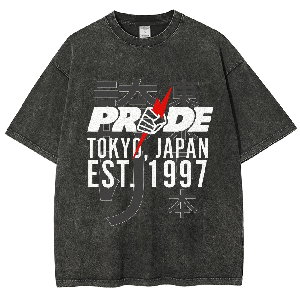 Pride FC Tokyo Japan Washed T-Shirt