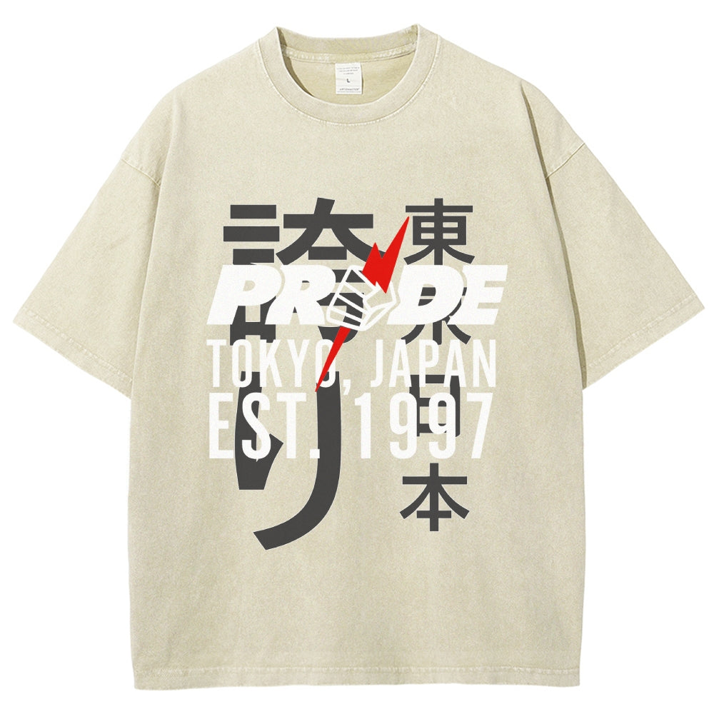 Pride FC Tokyo Japan Washed T-Shirt