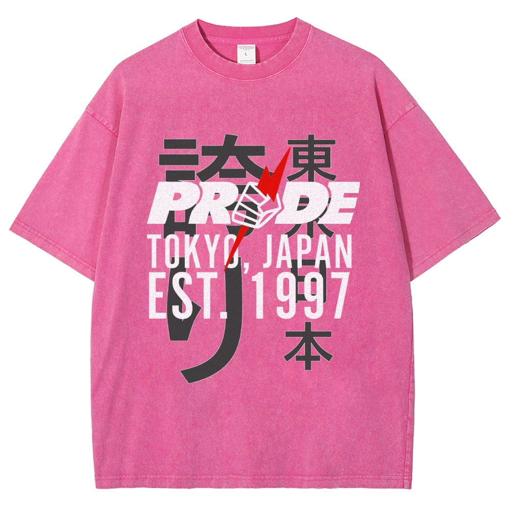 Pride FC Tokyo Japan Washed T-Shirt