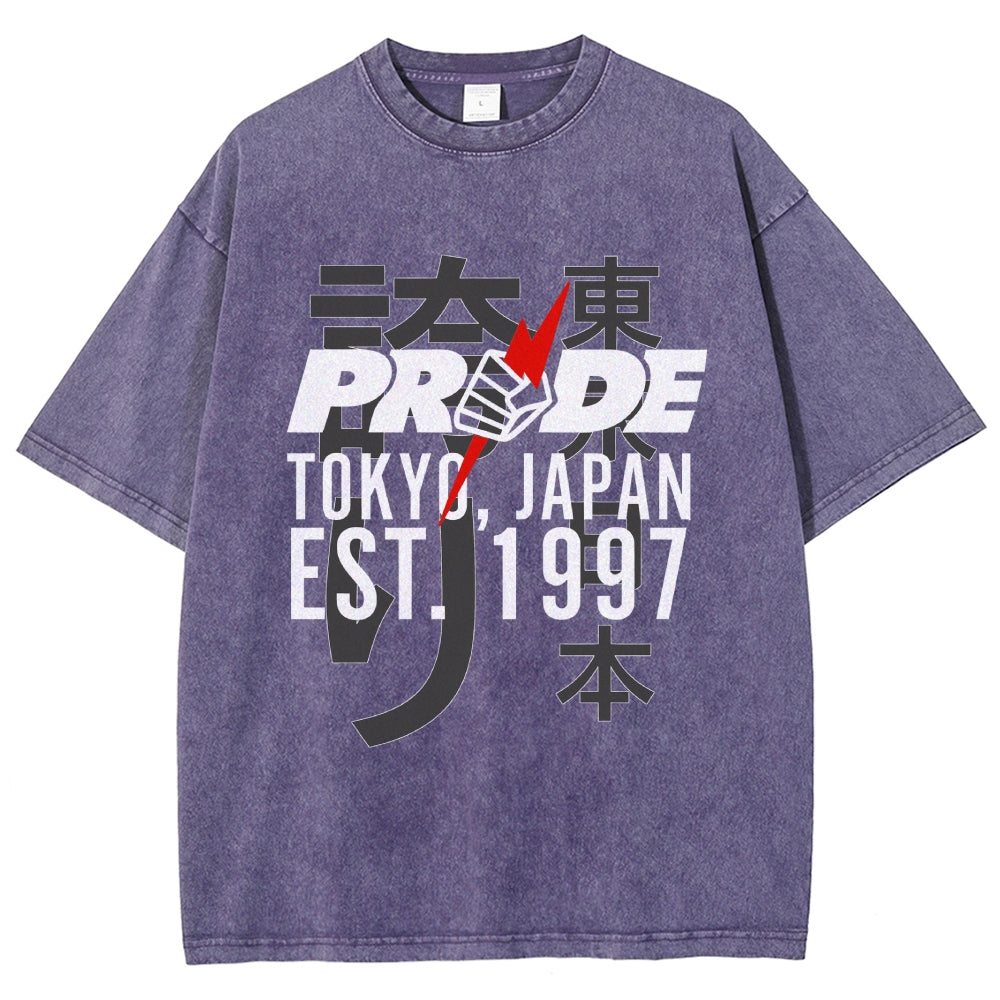 Pride FC Tokyo Japan Washed T-Shirt