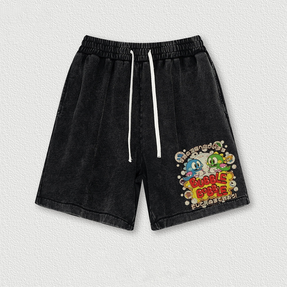 Monster Paradise Japanese Washed Shorts