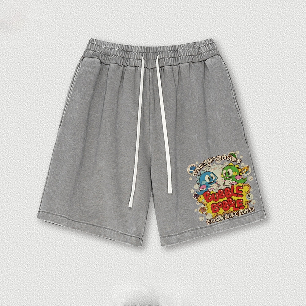 Monster Paradise Japanese Washed Shorts