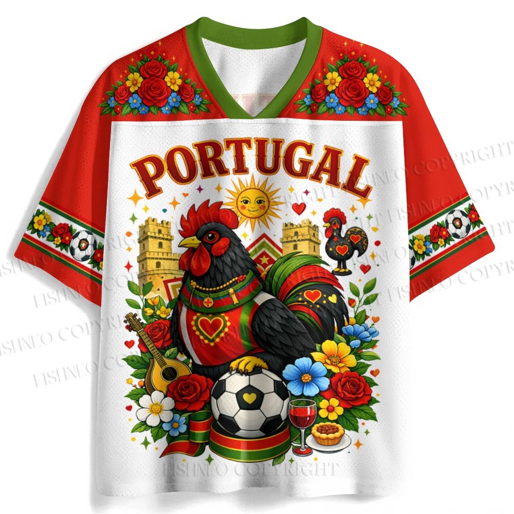 Portugal Barcelos Rooster World Cup Jersey Shirts