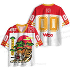 Yawning Tiger Jersey Shirts